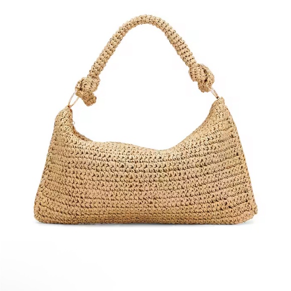 8 Other Reasons Handbags - Revolve 8 Other Reasons Shelly Crochet Bag - Khaki 🆕